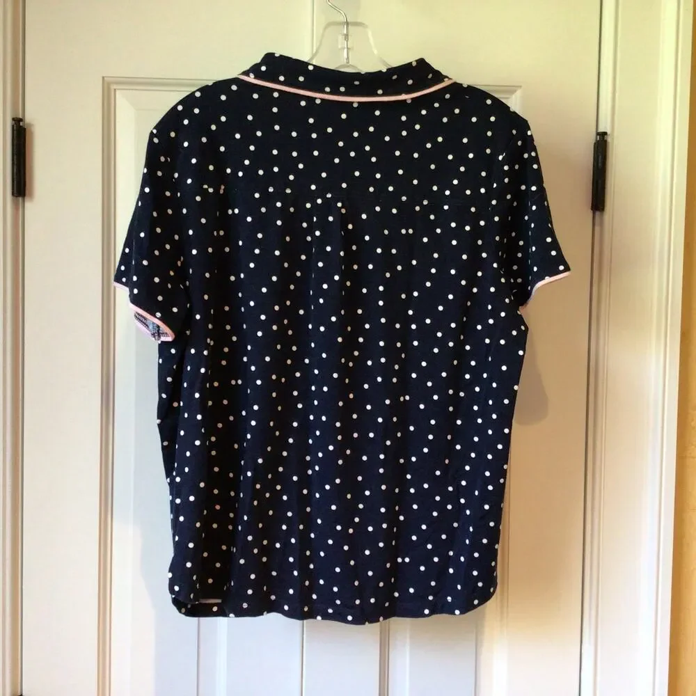 Jane and Bleecker Pajama Top Sz L